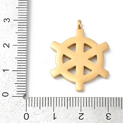 304 Stainless Steel Pendants STAS-Z120-01F-G-1