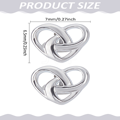 1 Pair 304 Stainless Steel Stud Earrings EJEW-LP0004-97-1