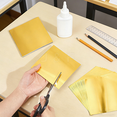 Aluminum Foil Paper Sheets for Craft Engraving OFST-WH0004-158B-1