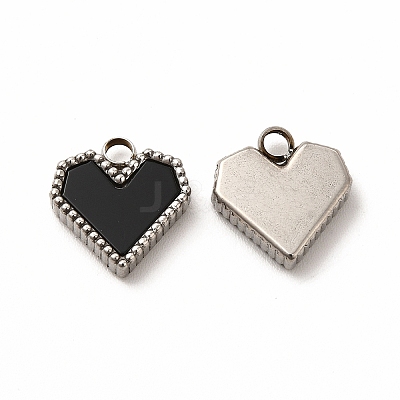 304 Stainless Steel Pendants STAS-A076-06P-01-1