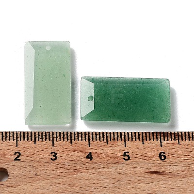 Natural Green Aventurine Pendants G-G063-01F-1