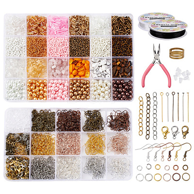 DIY Earring Making Kits DIY-YW0004-53-1
