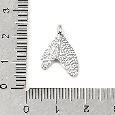Brass Micro Pave Clear Cubic Zirconia Pendants KK-Q816-05P-01-1