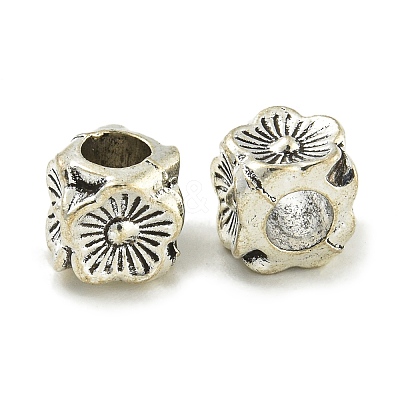 Tibetan Style Alloy Beads FIND-U015-32AS-1
