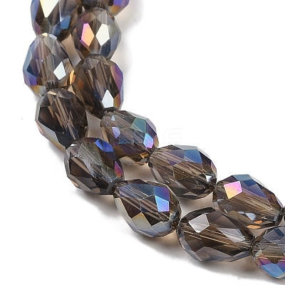 Transparent Electroplate Glass Beads Strands LS-EGLA-N013-T4mm-B27-1