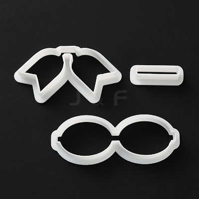 3Pcs Plastic Mold DIY-WH0308-634B-1