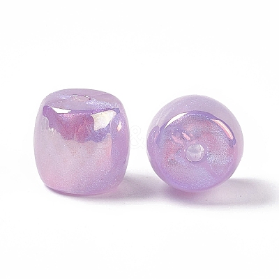 Opaque Acrylic Beads OACR-C009-01D-1