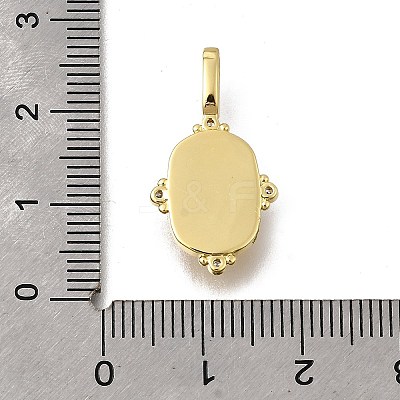 Natural Yellow Quartz Faceted Oval Pendants KK-F899-03D-G-1