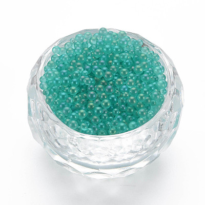 DIY Nail Art Decoration Mini Glass Beads MRMJ-N028-001A-B11-1