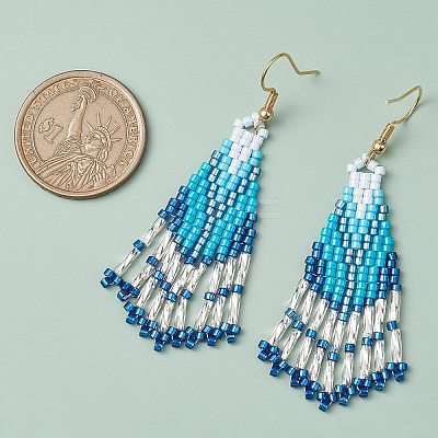 3Pair 304 Stainless Steel Boho Dangle Earrings EJEW-MZ00264-1