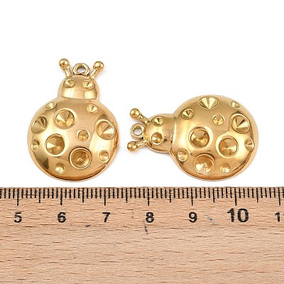 304 Stainless Steel Pendant Rhinestone Settings STAS-I363-11G-1