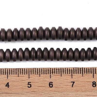 Electroplated Synthetic Non-magnetic Hematite Beads Strands G-E618-08B-1