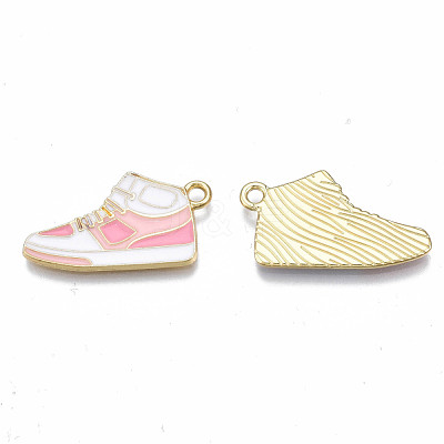 Alloy Enamel Shoes Pendants X-PALLOY-N170-023C-NR-1