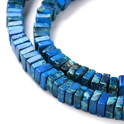 Natural Imperial Jasper Beads Strands G-P460-05A-1
