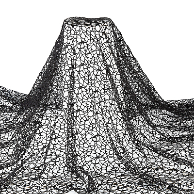 1 Yard Spider Mesh Polyester Fabric DIY-FG0004-13-1