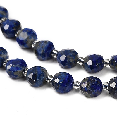 Natural Lapis Lazuli Beads Strands G-B153-B06-1