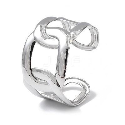 304 Stainless Steel Cuff Bangles for Women LS-BJEW-Z078-25P-1