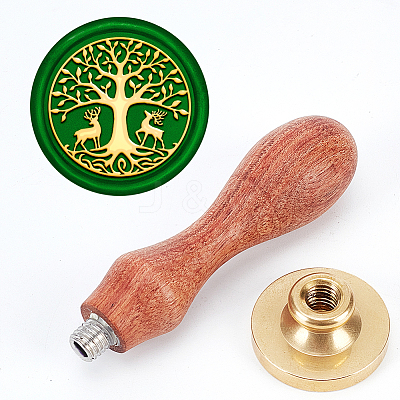 Wax Seal Stamp Set AJEW-WH0208-1355-1