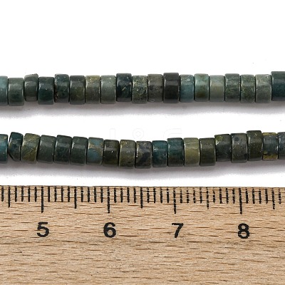 Natural Shoushan Jade Beads Strands G-L624-I09-2x4mm-1