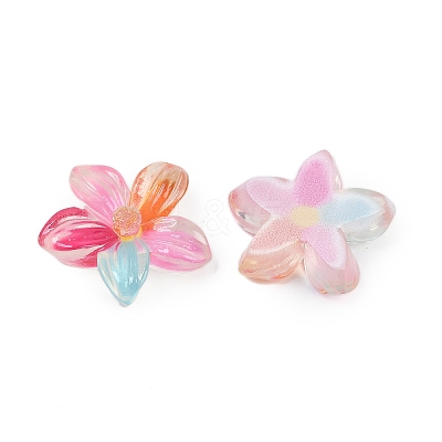 Flower Series Resin Cabochons LS-CRES-Q008-01C-1