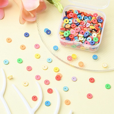 1 Strand Handmade Polymer Clay Beads Strand CLAY-YW0001-85-1