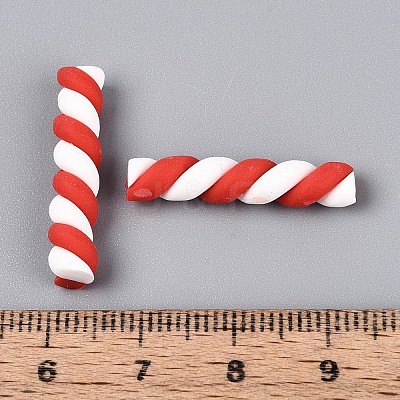 Handmade Polymer Clay Beads CLAY-N012-02F-1