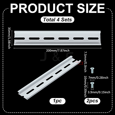 Aluminum Guiding Track Bracket FIND-WH0400-47-1