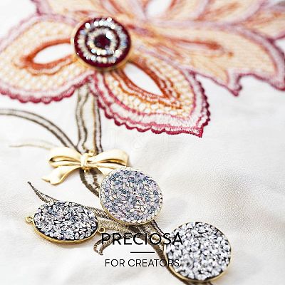 Preciosa® MAXIMA Crystal No Hotfix Flatback Stones Y-PRC-NSS10-60010-1