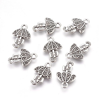 Tibetan Style Alloy Pendants X-TIBEP-R155-AS-LF-1