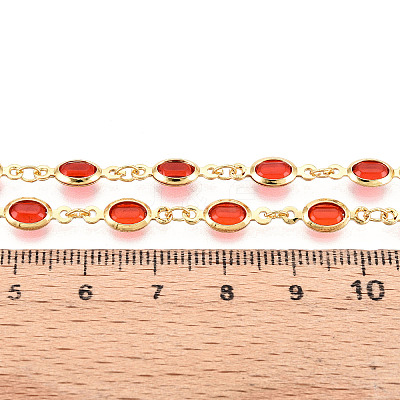 Brass Oval Link Chains CHC-N023-04B-G-1