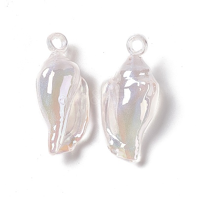 UV Plating Acrylic Pendants PACR-M003-09C-1