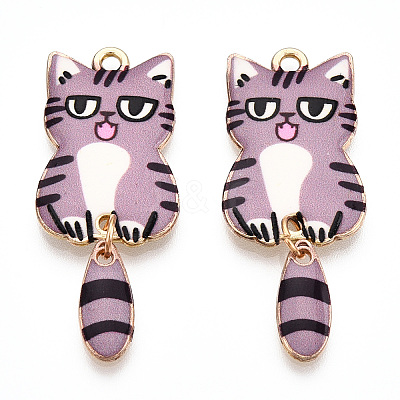 Alloy Enamel Pendants FIND-Q102-12D-1