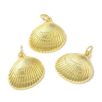 Rack Plating Brass Pendants KK-C030-19G-1