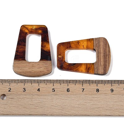 Resin & Wood Pendants WOOD-F015-11D-1