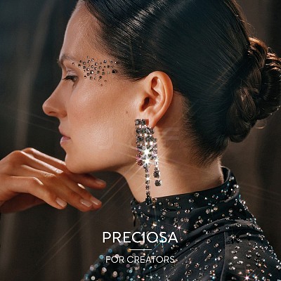 Preciosa® MAXIMA Crystal Round Stones Y-PRC-RBSS29-21110-1