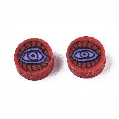 Handmade Polymer Clay Beads CLAY-N008-045-1