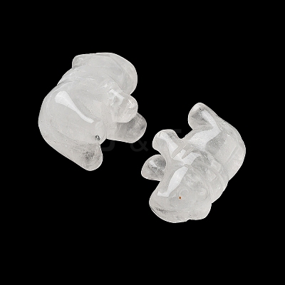 Natural & Synthetic Gemstone Carved Figurines DJEW-L023-F-1