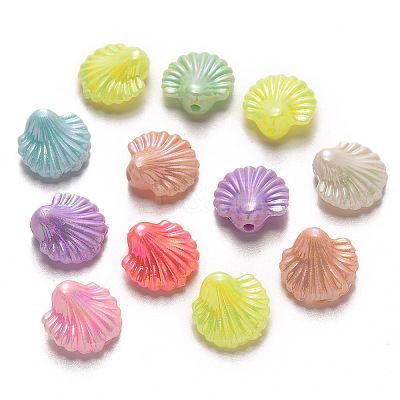 Opaque Acrylic Beads X-SACR-R250-11-1