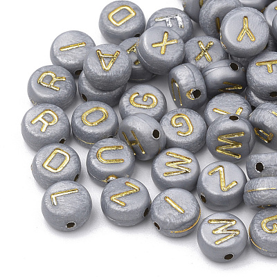 Opaque Acrylic Beads SACR-Q193-01-1