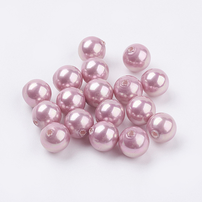 Shell Pearl Half Drilled Beads BSHE-G016-8mm-02-1