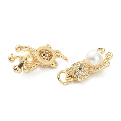 Brass Micro Pave Cubic Zirconia Pendants ZIRC-J041-06-1