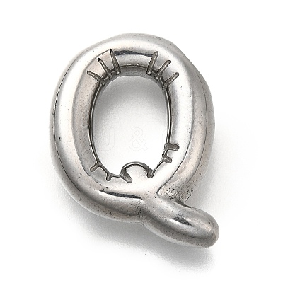 304 Stainless Steel Pendants STAS-S166-01P-17-1