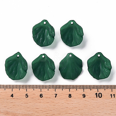 Transparent Frosted Acrylic Pendants MACR-S371-01A-735-1