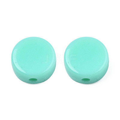 Opaque Acrylic Beads SACR-N014-002C-1