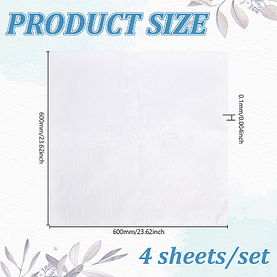 4 Sheets PTFE Sheets DIY-GA0009-97-1