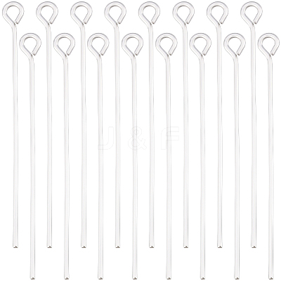 100Pcs Brass Eye Pins KK-BBC0024-76D-1