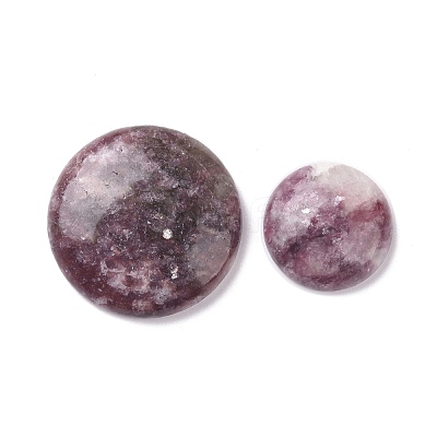 Natural Lepidolite Cabochons G-P469-15A-1