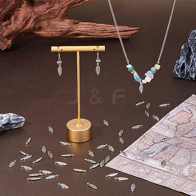300Pcs Tibetan Style Alloy Pendants TIBEP-DC0001-53-1