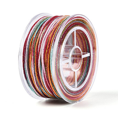 27M Segment Dyed Round Polyester Twisted Cords OCOR-N009-02A-23-1