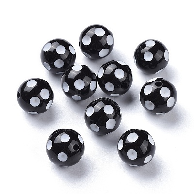 20MM Chunky Bubblegum Acrylic Round Beads X-SACR-S146-20mm-09-1